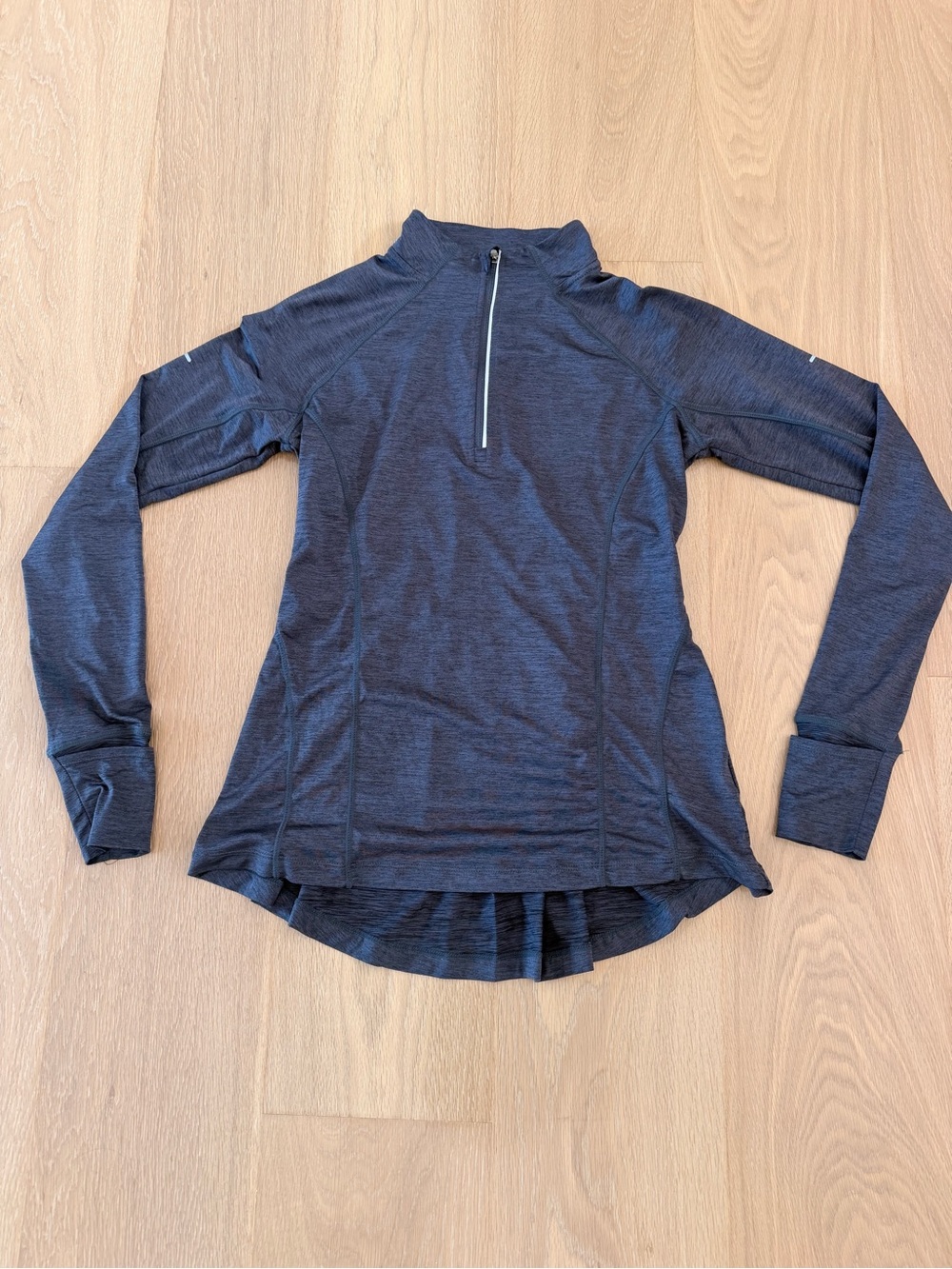Mondetta Women's Grey Half-Zip Active Top